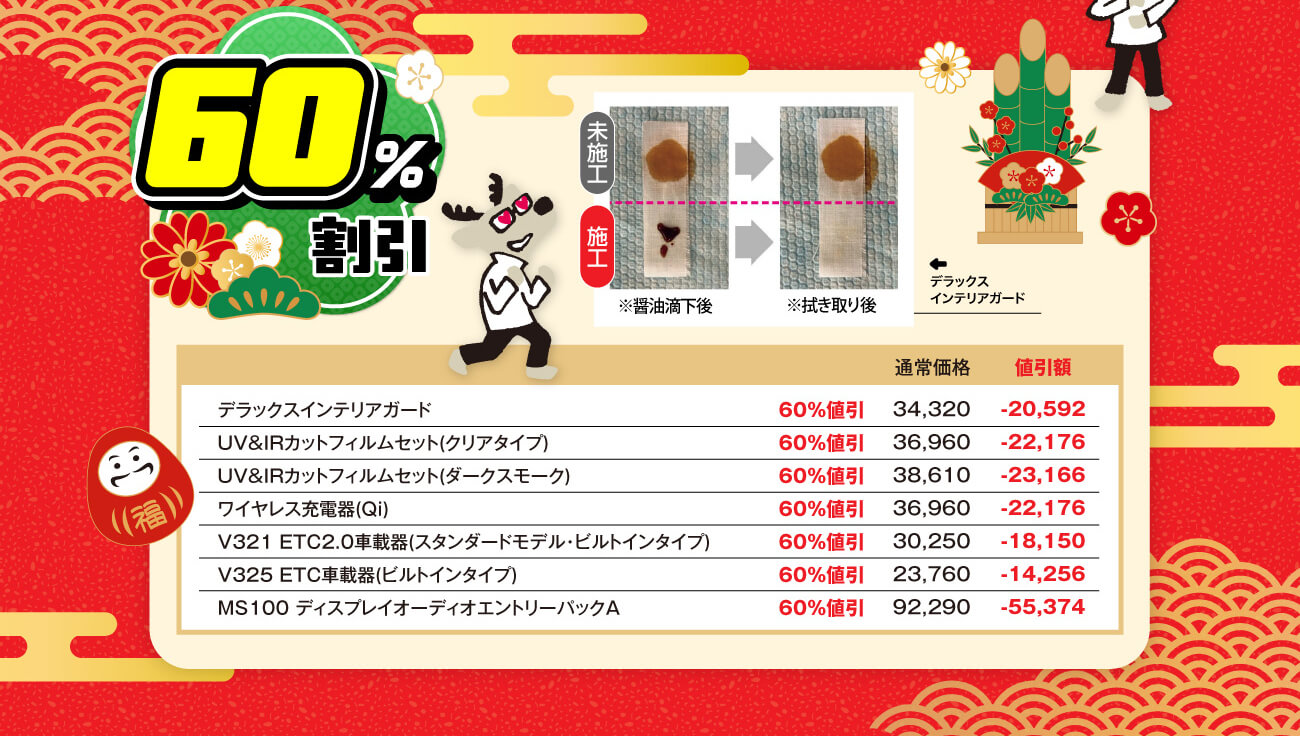 新春！大初夢フェア！！：1月4日（日）～12日（月）まで