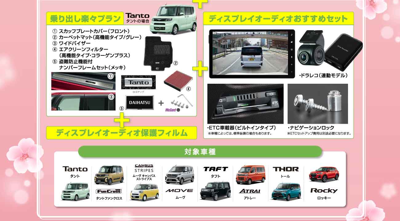 ディスプレイオーディオ　3A100-59S01ダイハツ ディスプレイオーディオ限定車 | 京都ダイハツ販売株式会社